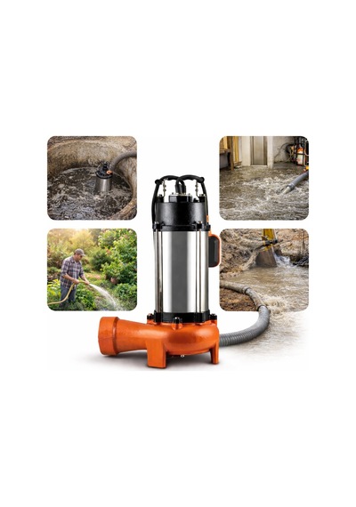 Foseptik Dalgıç Pompa Kirli Su Dalgıç Pompa 2 İnç 0.50 Hp