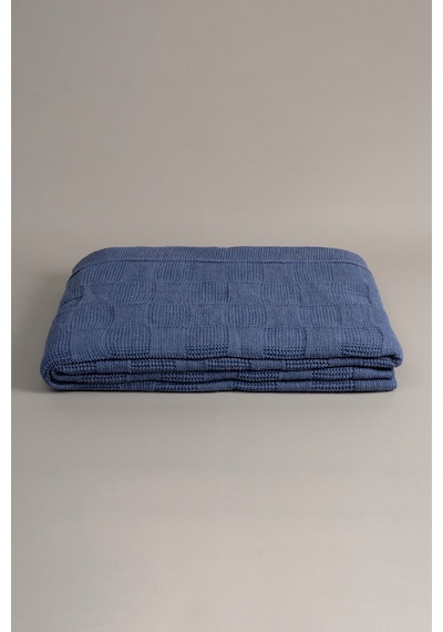 Plaid İndigo Tek Kişilik Battaniye 160x220 15016 Indigo