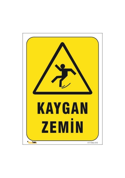 Kaygan Zemin - Isg Levhası (511784647)