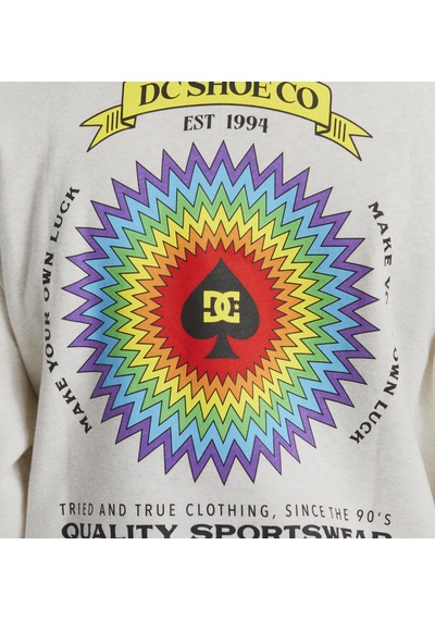 Dc Dc Lucky Hand Ph Erkek Beyaz Fleece Scvw