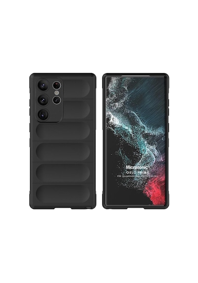 Microsonic Samsung Galaxy Uyumlu S25 Ultra Kılıf Oslo Prime Siyah -