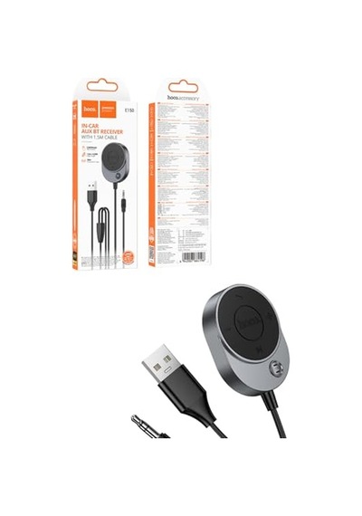 Aux Bluetooth Dönüştürücü Araç İçi Kablosuz Aux Bağlantı Cihazı Mikrofonlu