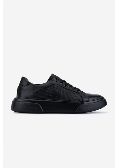 Valmenti Erkek Hakiki Deri Siyah Sneakers & Spor Ayakkabı 1163 2027 Erk Ayk Sk25-26 Sıyah Dr Siyah