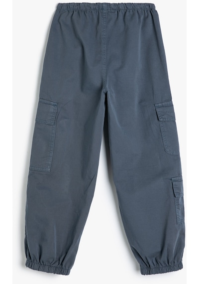 Koton Paraşüt Jogger Kot Pantolon Pamuklu Beli Lastikli Cepli - Parachute Jean Mavi 4skg40087ad Mavi Koton Paraşüt Jogger Kot Pantolon Pamuklu Beli Lastikli Cepli - Parachute Jean Mavi 4skg40087ad Mavi