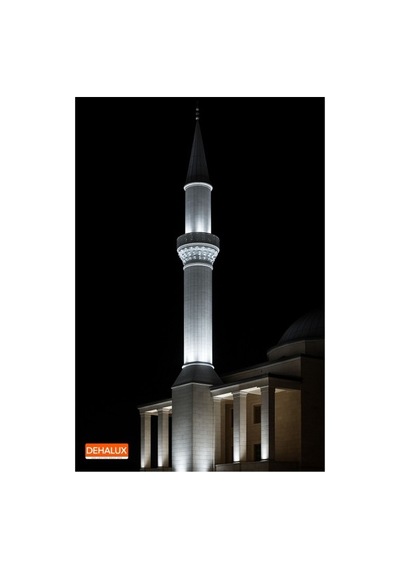 20cm 6w Led Wallwasher Beyaz 6500k Dış Cephe, Minare, Bahçe Aydınlatma Iç-dış Kullanım Ip65