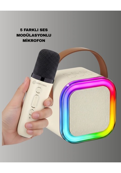 Northcity Kablosuz Karaoke Mikrofon Hoparlör Seti - 10-20w Güçlü Ses Ve Bluetooth