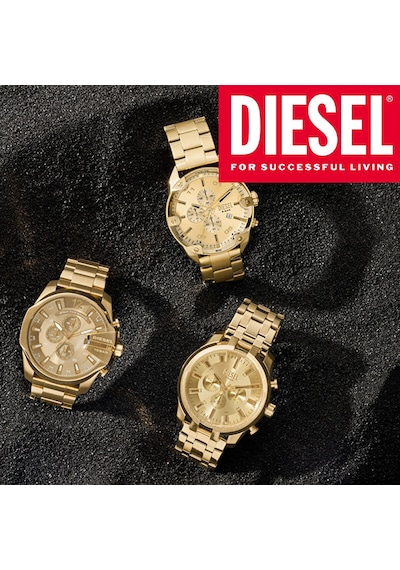 Diesel Dz4360 Erkek Kol Saati Altın