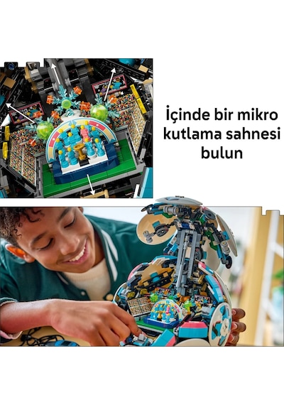 LEGO® Editions Football Futbol Topu 43019 - 10 Yaş ve Üzeri Çocuklar İçin Yaratıcı Oyuncak Yapım Seti (1498 Parça)