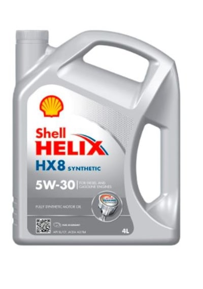 Shell Helix HX8 5W-30 Tam Sentetik Motor Yağı