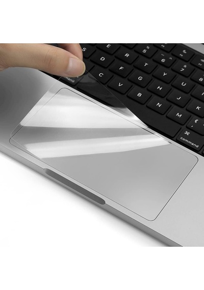 Novstrap Apple Uyumlu MacBook Pro 16 İnç M1 M2 A2485 A2780 A2141 İle Touchpad Trackpad Koruyucu Film
