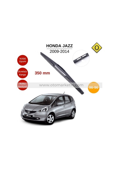 Honda Jazz Arka Silecek 2009-2014 Mtm96-96