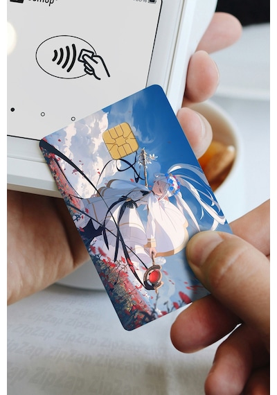 Frieren Beyond Journey's End Sousou No Frieren Kart Kaplama Sticker 8 Adet Çok Renkli
