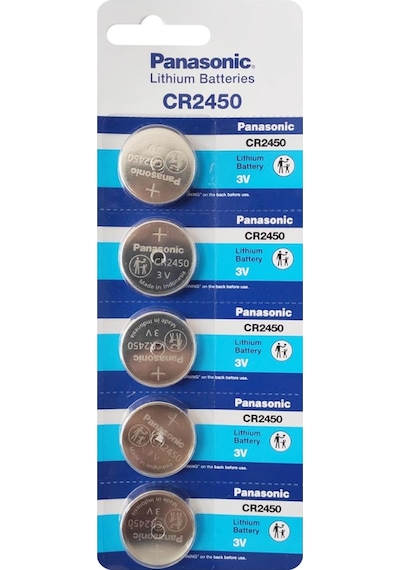Pil Düğme 2450 3v Beşli Paket Panasonıc