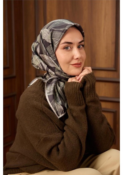 Silk Home Twill İpek Eşarp 11488-38 Antrasit