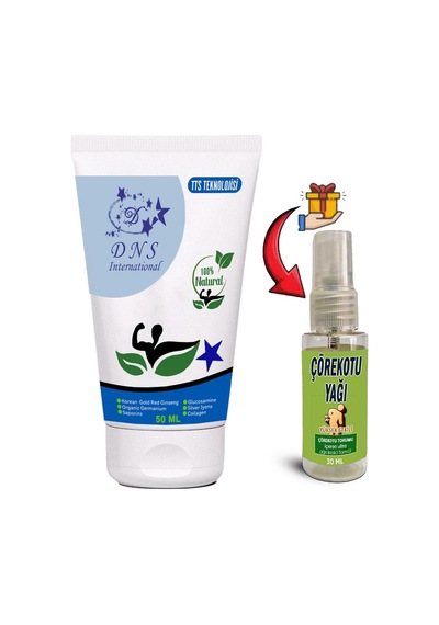 Dns 1 Tane Ginseng Kolajenli Gümüş İyonu Glukozamin Saponins Germanyumlu Krem 50 Ml + Çörek Otu Yağı