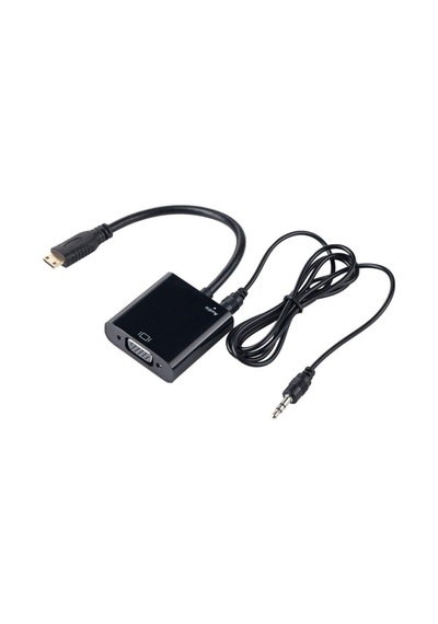 Lineon Mini Hdmı To Vga Çevirici Aparat Ses Çıkışı Var