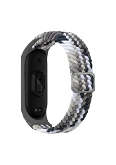 Mey İthalat Mi Band 7 Star Kordon - Gri-siyah