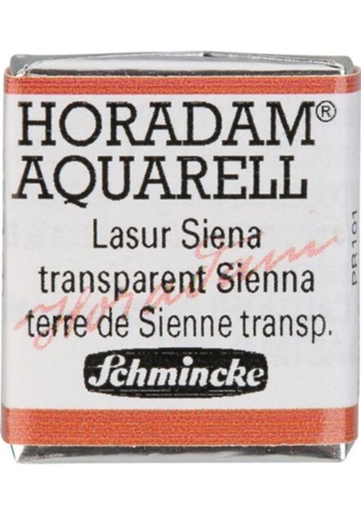 Schmincke Horadam Aquarell Artist Sulu Boya Transparent Sienna Yarım Tablet