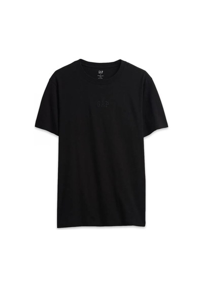 Gap 799323 V-frch Mini Logo Tee New T Siyah Erkek T-shirt-13601 Siyah
