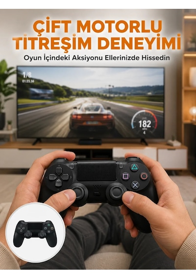 Kablosuz Titreşimli Oyun Kolu Yüksek Hassasiyetli Og Kontrol Ve Ergonomik Tutma Yeni Nesil Diğer