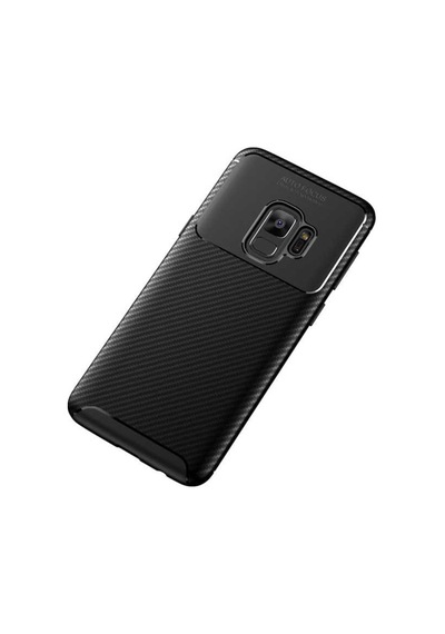 Samsung Uyumlu Galaxy S9 Kılıf Zore Negro Silikon Kapak-Siyah