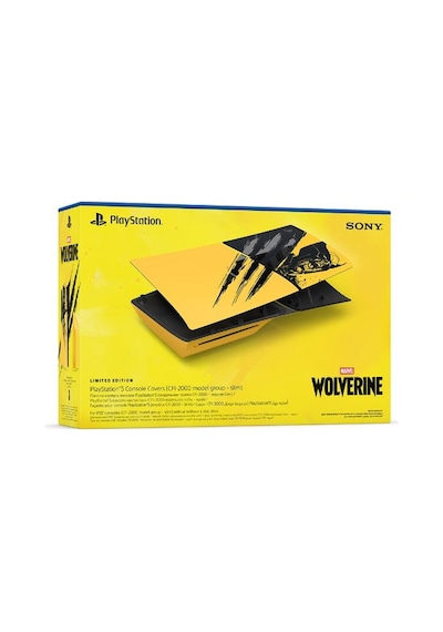 Ps5 Console Covers Slim Kasa Marvel S Wolverine Battle Yellow Limited Edition