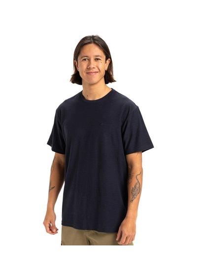 Quiksilver Slub Roundneck Erkek T-shirt-29751 Lacivert