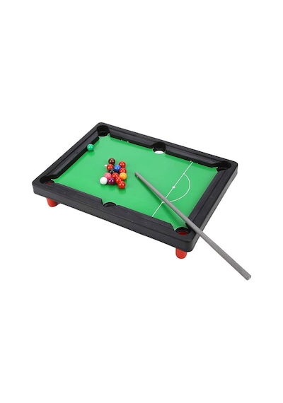 Mini Pool Bilardo Seti - 30 Cm Bilardo Masası Seti Eğitici Ve Eğlenceli Taşınabilir Masaüstü Oyunu