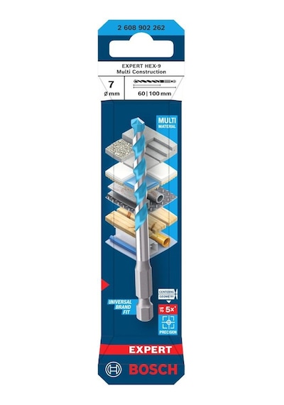Bosch Expert Hex-9 7 X 100 Mm Çok Amaçlı Matkap Ucu 2608902262