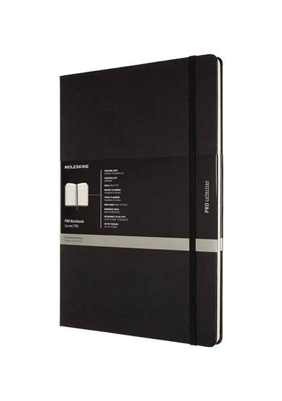 Moleskine Pro Notebook Sert Kapak 21x29.7 Black Propfnt5hbk Siyah