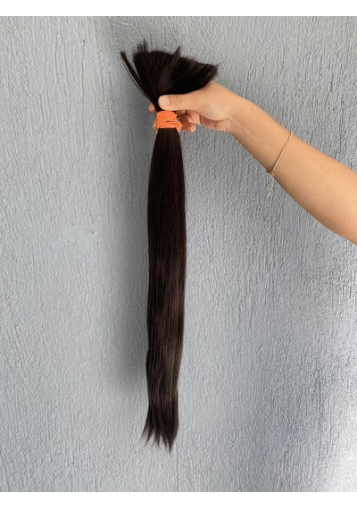 Sentetik - Gerçek Karşım İnsan Saçı 60cm 190 Gram