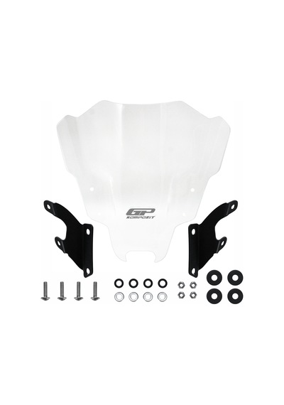 Gp Kompozit Yamaha Mt-07 2021-2023 Uyumlu Ön Cam Şeffaf 30cm