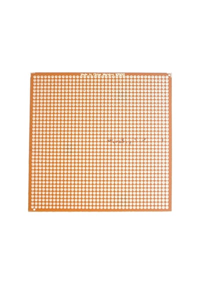 10x10 Cm Delikli Plaket Pertinaks