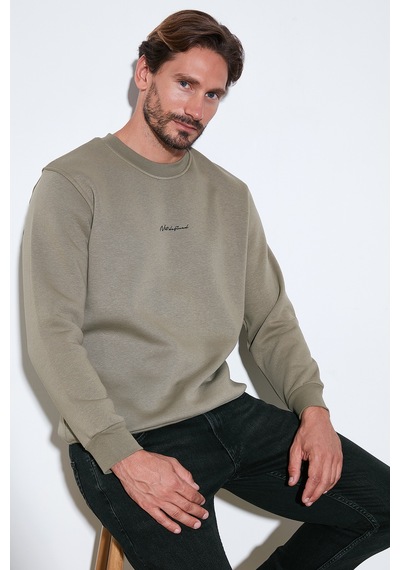 Buratti Erkek Sweat 59050121 Vizon Yeşili