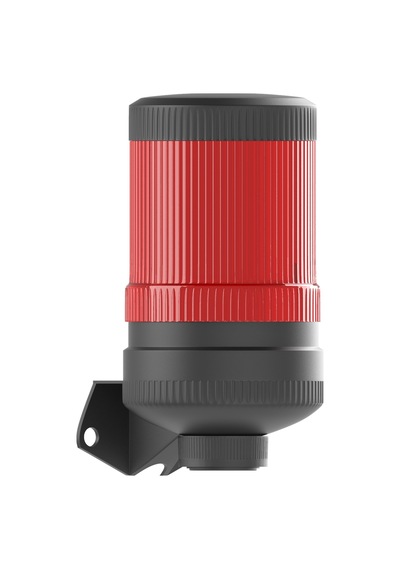 Mesan Ø70 1 Kat Işıklı Kolon Multi Led Buzzer Duvar Montaj Kırmızı 24vac Ms 424.1.24vac