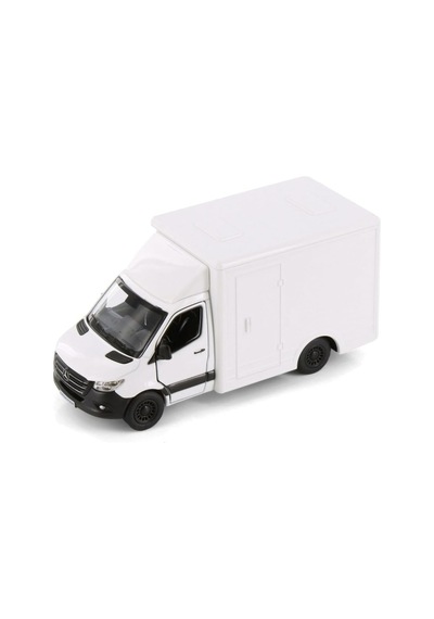 14 Cm Mercedes-benz Sprinter Metal Model Kamyonet - 1:48 Ölçek Çek Bırak Oyuncak Kargo Aracı