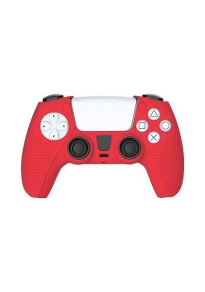Playstation 5 Ps5 Matris Joystick Kol Silikon Kılıf Uyumlu Kırmızı