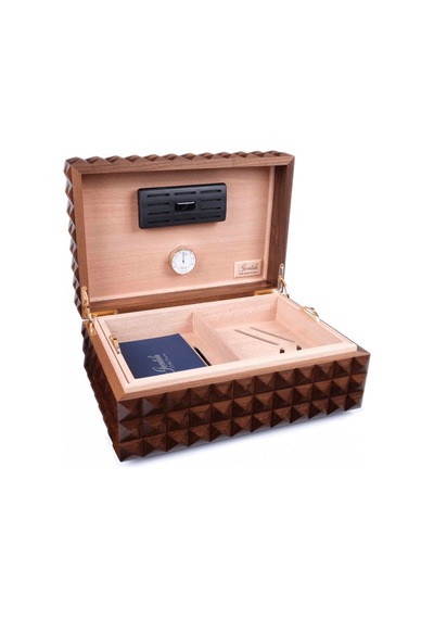 Gentili Emilio Kahverengi Ceviz Kaplama Humidor 373049