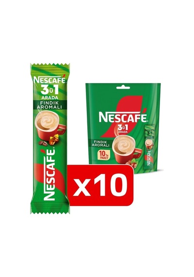 3u1arada Fındık Aromalı 10 Lu Kahve Diğer
