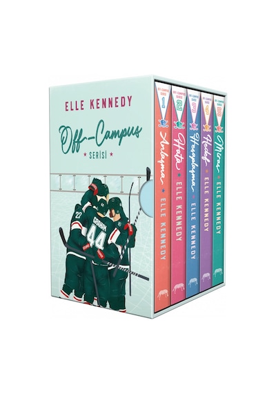 Off - Campus Serisi Seti - 5 Kitap Takım-Kutulu - Elle Kennedy - Yabancı