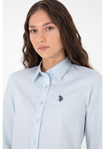 U.s. Polo Assn. Kadın Açık Mavi Gömlek Basic 50295639-vr003 Açık Mavi