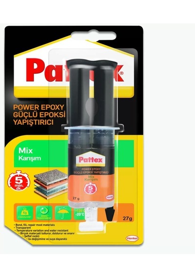 Epoksi Şırınga Çok Amaçlı Yapıştırıcı