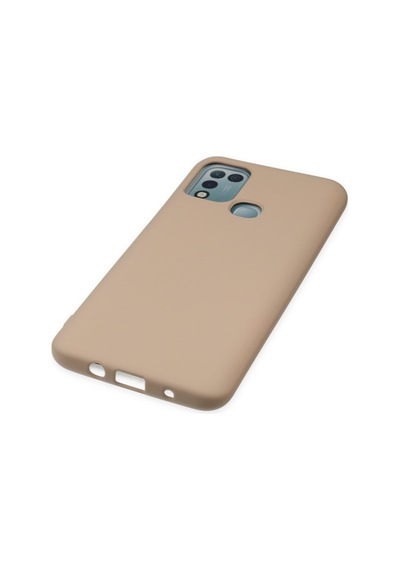 İnfinix Hot 10 Play Uyumlu Kılıf Nano İçi Kadife Silikon - Pudra