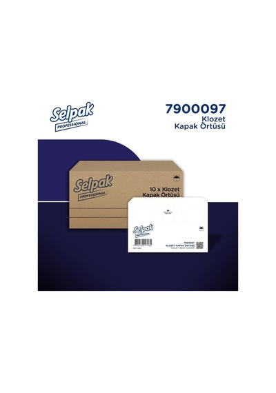 Selpak Professional Premium Klozet Kapak Örtüsü 250 Yaprak 20'li Paket