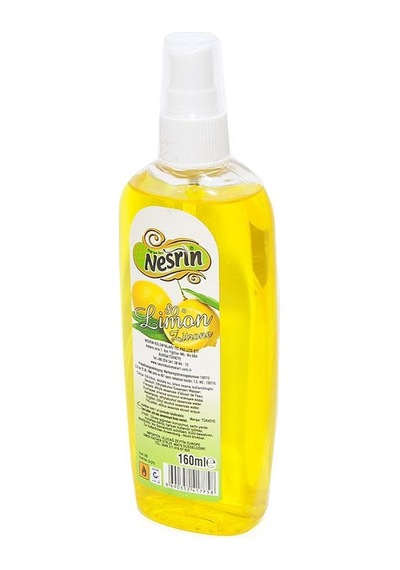Nesrin 80 Derece Limon Kolonyası Sprey Pet Şişe 160 ML