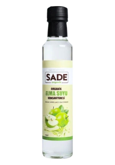 Sade Organik Elma Suyu Konsantresi 330 Ml
