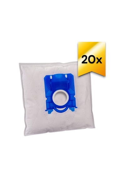 Elektrikli Süpürge Sentetik Toz Torbası, 5 Katmanlı, 20 Adet, Mavi Plastik, Aeg, Electrolux, Arnıca, Arçelik, B