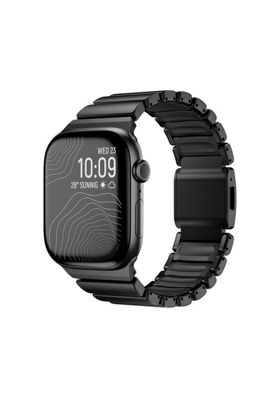 Watch 42mm Mkst Krd-152 Titanyum Silikon Kordon - Siyah-turuncu