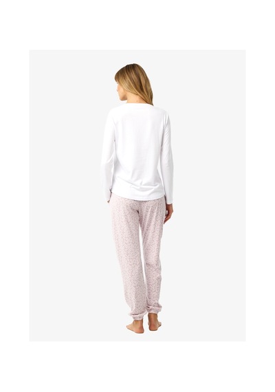 Blackspade Kadın Pijama Takımı 52254 - Beyaz