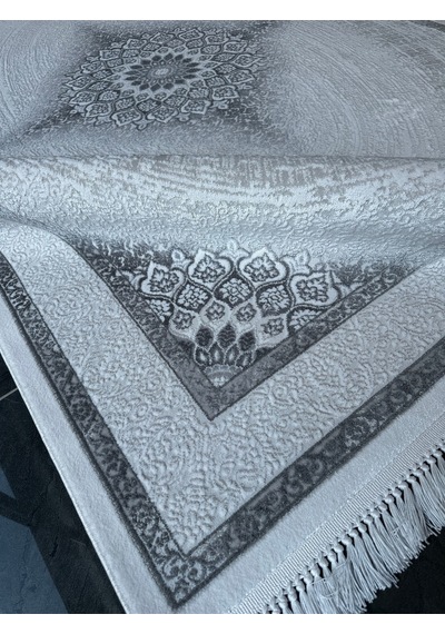 Elegance Halı Salon, Oturma, Yatak Odası Halısı Desen Kodu 90819-095 Beyaz-gri